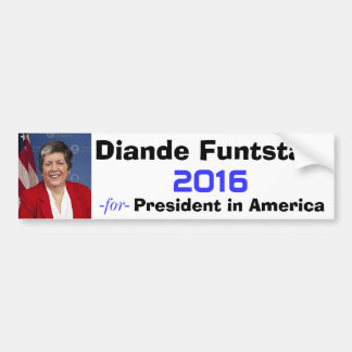 Autocollant De Voiture Diande Funtstain pour le président adhésif pour