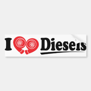 Autocollant De Voiture DieselHeart2