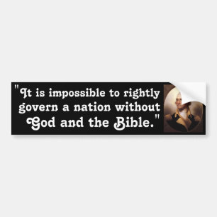Autocollant De Voiture Dieu et la Bible