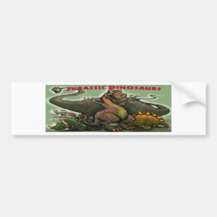 Autocollant De Voiture Dinosaures jurassiques