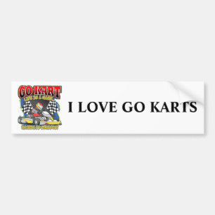 Autocollant De Voiture Disparaissent la vie de kart