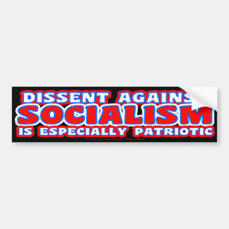 Autocollant De Voiture Dissidence (contre le socialisme)