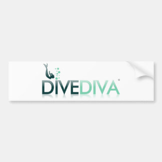 Autocollant De Voiture Diva de piqué ci-dessous