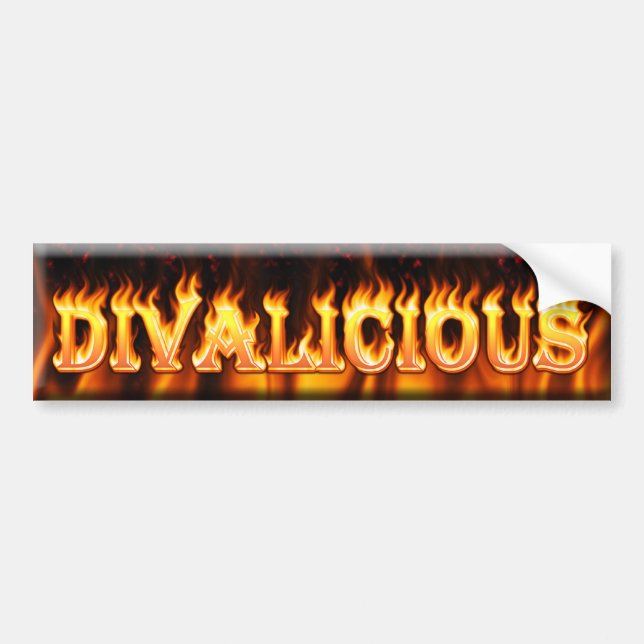 Autocollant De Voiture divalicious (Devant)
