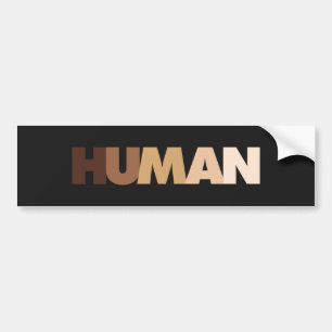 Autocollant De Voiture Diversité humaine