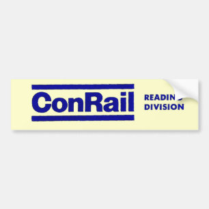 Autocollant De Voiture Division 1976 de lecture de Conrail