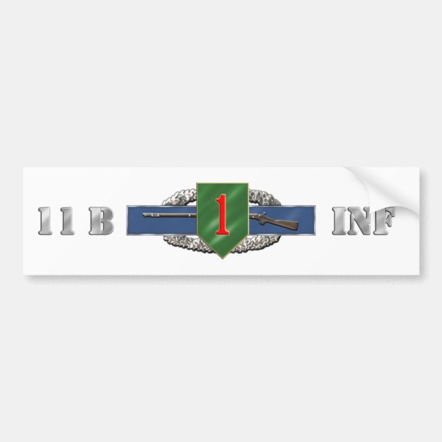 Autocollant De Voiture Division d'infanterie 11B ęr (Devant)