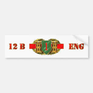 Autocollant De Voiture Division d'infanterie 12B ęr
