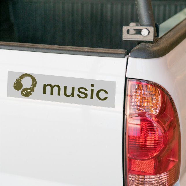 Autocollant De Voiture DJ musique design (Sur camion)
