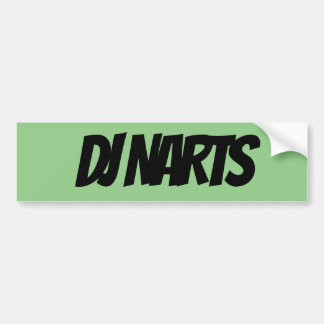 AUTOCOLLANT DE VOITURE DJ NARTS