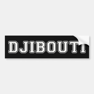 Autocollant De Voiture Djibouti