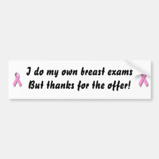 Autocollant De Voiture DO-IT-YOURSELF Bumper Sticker pour l'examen du sei