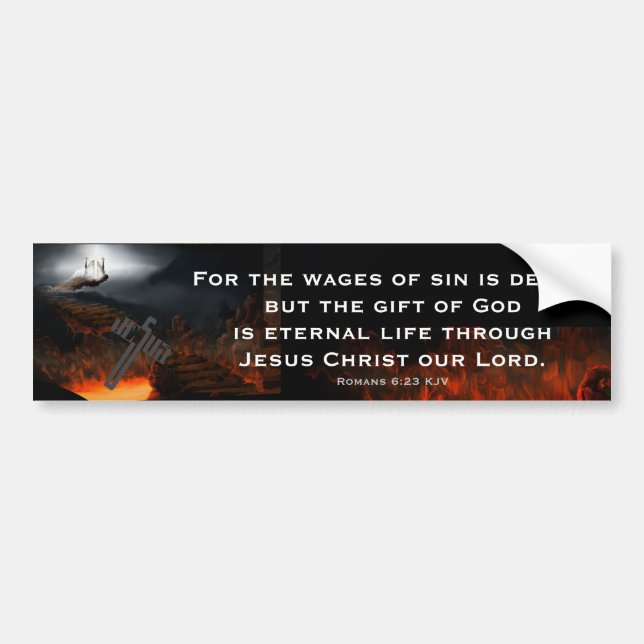 Autocollant De Voiture Don de Dieu Sticker Sticker Scripture (Devant)