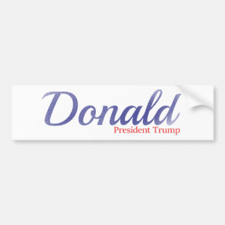 Autocollant De Voiture Donald, le Président Trump