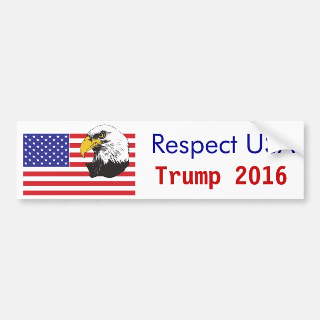 Autocollant De Voiture Donald Trump (Devant)