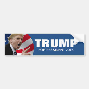 Autocollant De Voiture Donald Trump 2016