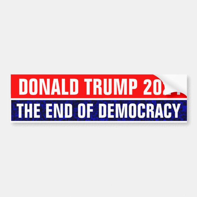 Autocollant De Voiture Donald Trump 2024 (Devant)