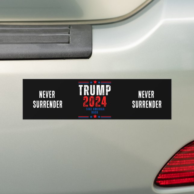 Autocollant De Voiture Donald Trump 2024 redonne l'élection américaine (En voiture)
