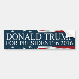 Autocollant De Voiture Donald Trump à la présidence 2016