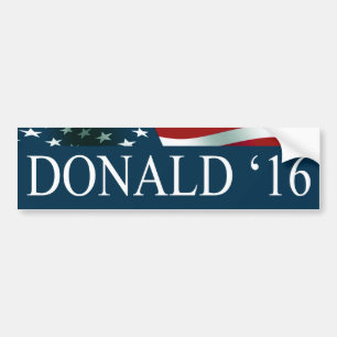 Autocollant De Voiture Donald Trump Président 2016