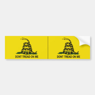 Autocollant De Voiture Dont Tread on Me - Drapeau de Gadsden