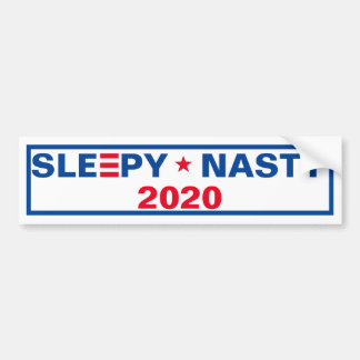 AUTOCOLLANT DE VOITURE DORMIR * NASTY 2020