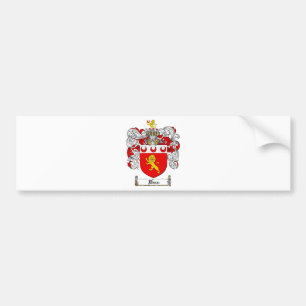 AUTOCOLLANT DE VOITURE DOYEN FAMILY CREST - DOYEN MANTEAU DES BRAS