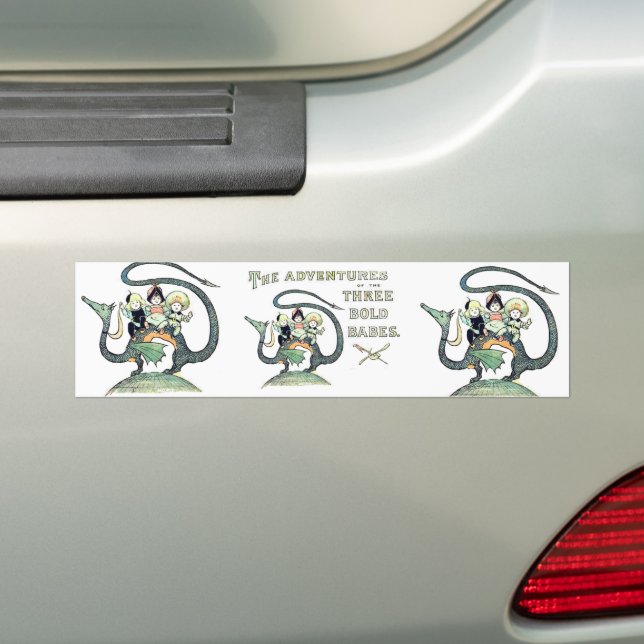 Autocollant De Voiture Dragon 3 Gras Babes (En voiture)