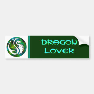 Autocollant De Voiture Dragon Yin Yang