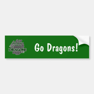 Autocollant De Voiture Dragons de Southlake Carroll - Southlake, TX