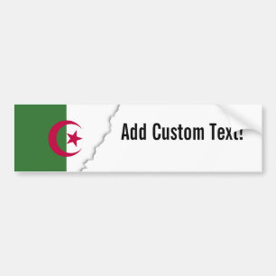 Autocollant De Voiture Drapeau Algérie