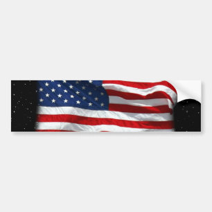 Autocollant De Voiture Drapeau américain patriotique États-Unis