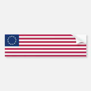 Autocollant De Voiture Drapeau Betsy Ross