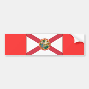 Autocollant De Voiture Drapeau Bumpersticker d'état de la Floride