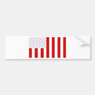 Autocollant De Voiture Drapeau civil des USA