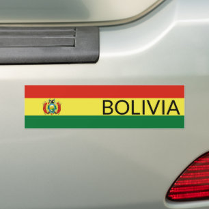 Autocollant De Voiture Drapeau de Bolivie