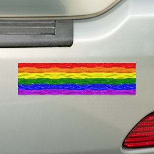 Autocollant De Voiture Drapeau de fierté de SlipperyJoe's vernis liquide 