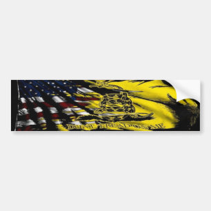 Autocollant De Voiture Drapeau de Gadsden - liberté ou mort