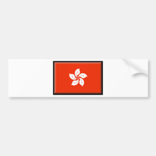 Autocollant De Voiture Drapeau de Hong Kong (Chine)