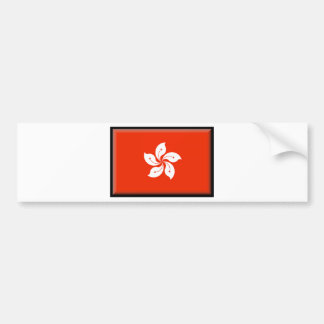 Autocollant De Voiture Drapeau de Hong Kong (Chine)