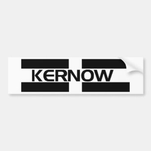 AUTOCOLLANT DE VOITURE DRAPEAU DE KERNOW