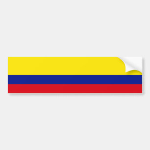 Autocollant De Voiture Drapeau de la Colombie