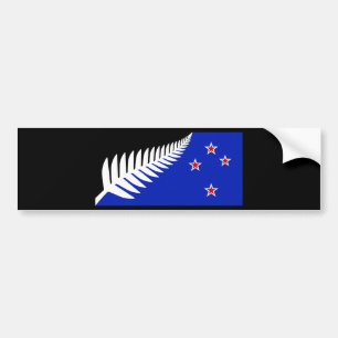 Autocollant De Voiture Drapeau de la Ferme argentée de Nouvelle-Zélande
