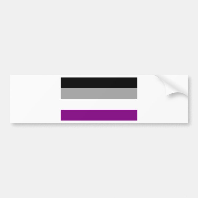 Autocollant De Voiture Drapeau de la fierté sexuelle (Devant)