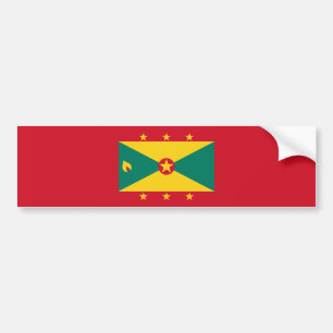 Autocollant De Voiture Drapeau de la Grenade