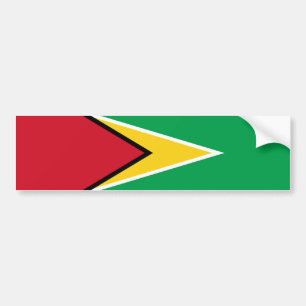 Autocollant De Voiture Drapeau de la Guyane