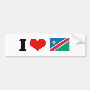 Autocollant De Voiture Drapeau de la Namibie