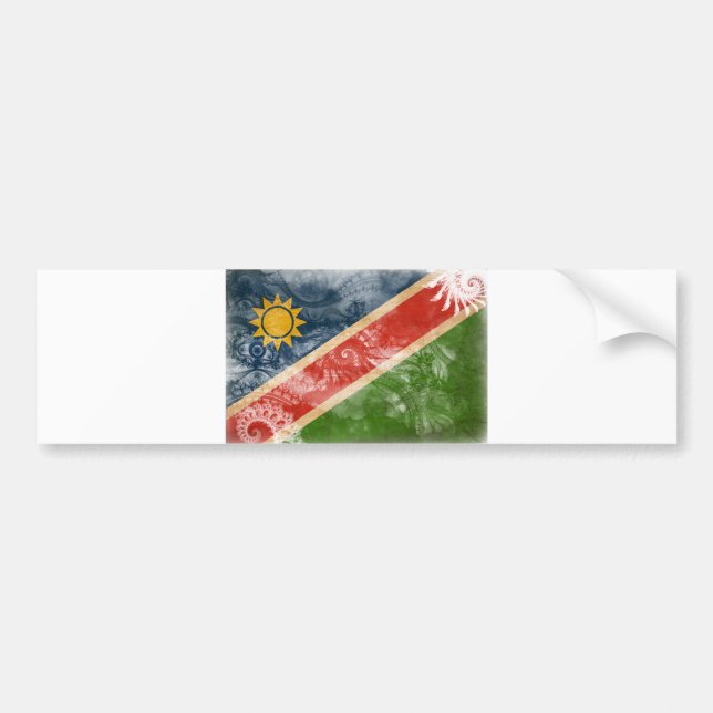 Autocollant De Voiture Drapeau de la Namibie (Devant)