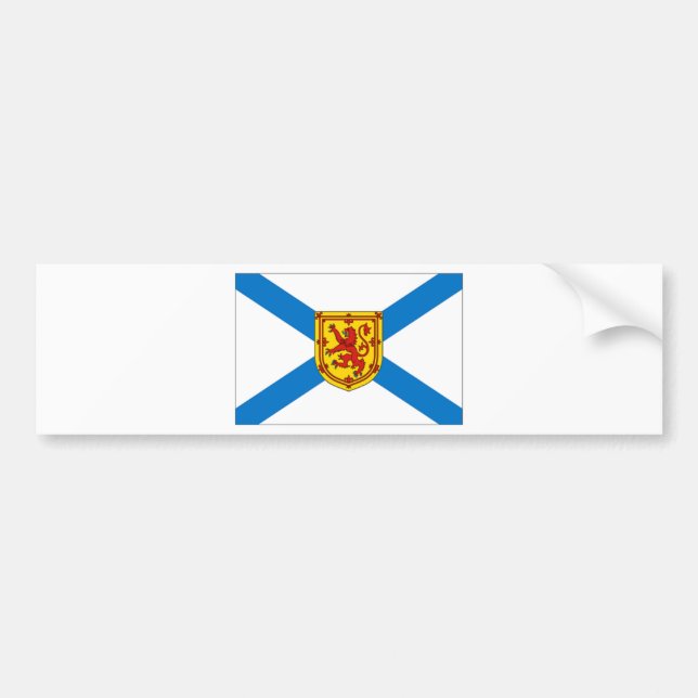 Autocollant De Voiture Drapeau de la Nouvelle-Écosse (Devant)