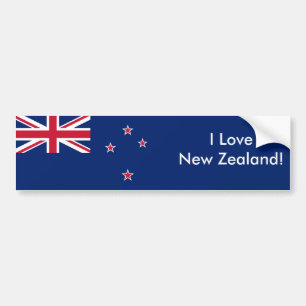Autocollant De Voiture Drapeau de la Nouvelle-Zélande